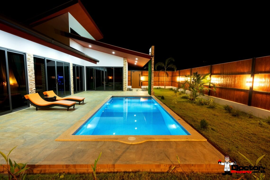 # bedroom pool villa Lamai